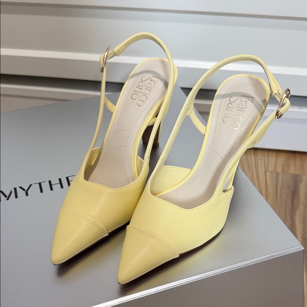 Franco Sarto Lemon Slingback Heels
